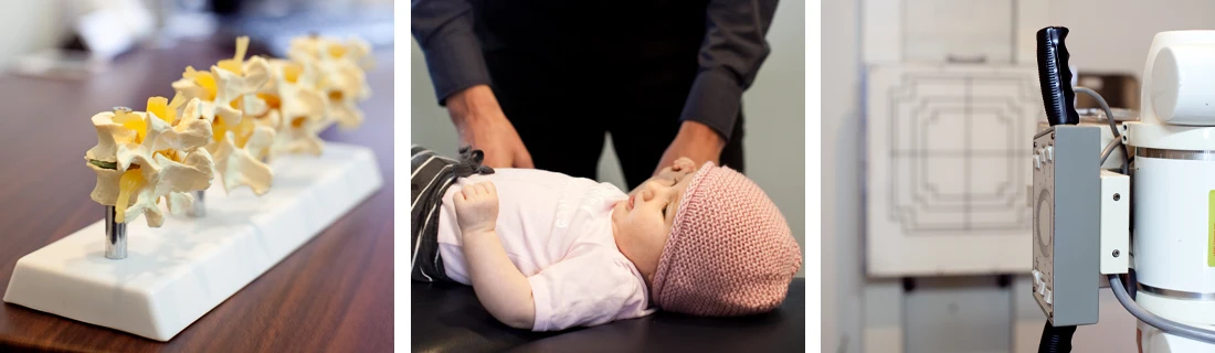 Chiropractor Mount Maunganui Tauranga NZ David Guest Adjusting Baby Clinic